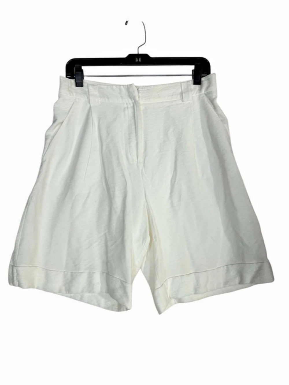 Maeve By Anthropologie Bermuda Shorts in White Size 8
